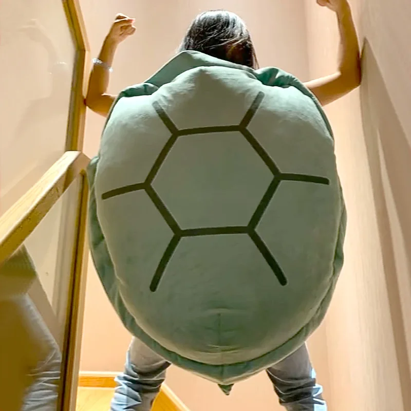 80/100CM Big Turtle Shell Plush Sleeping Bag - Image 10