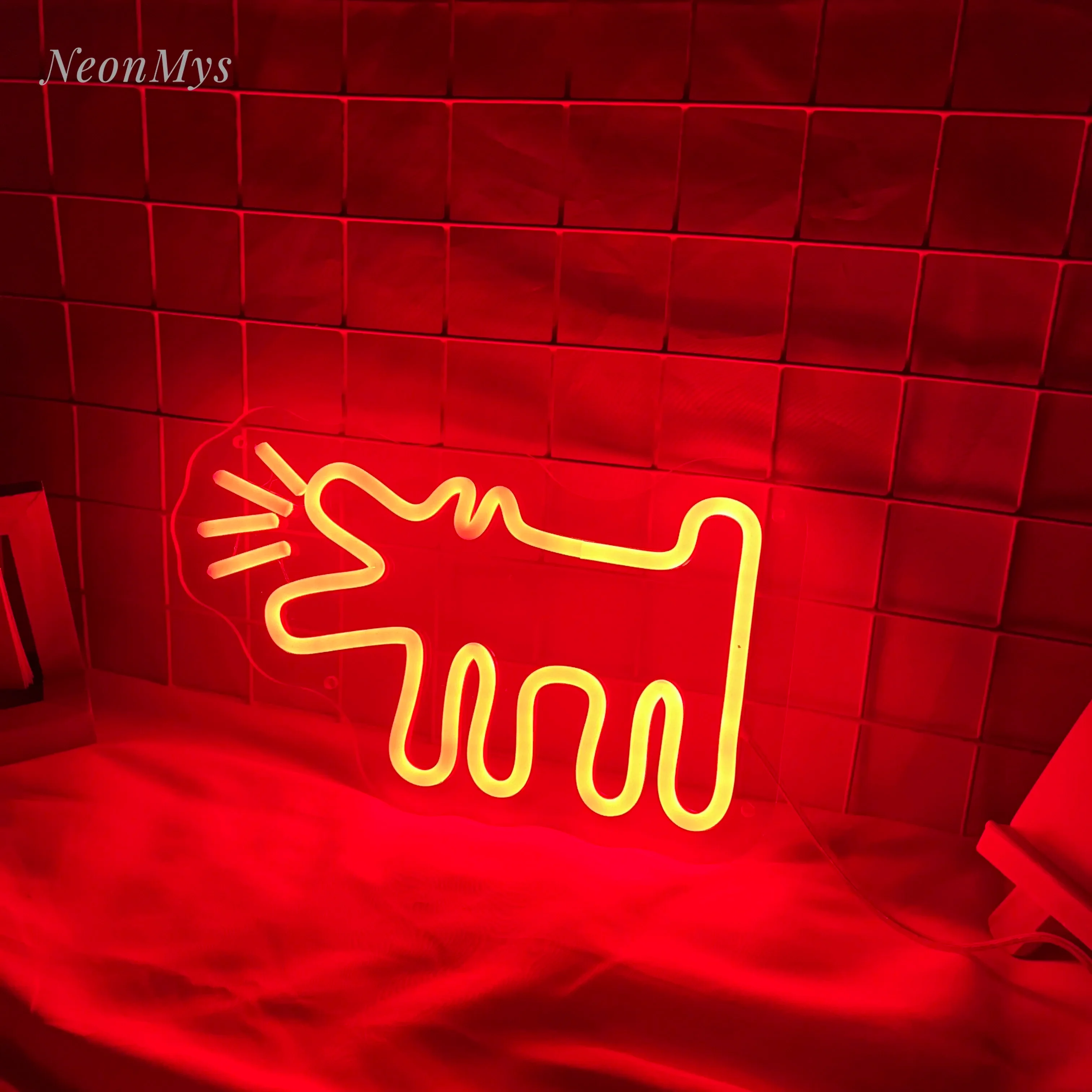 Barking Dog Neon Sign - Image 10