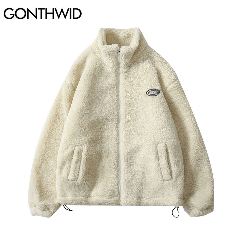 Beige Fleece Jacket