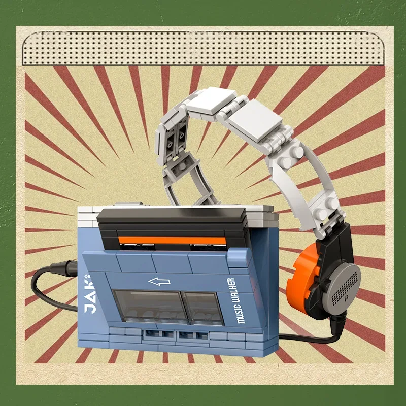 DIY Retro Electrical Appliances Furniture TV Legos - Image 6