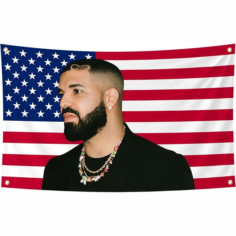 Drake Pink American Flag - Image 7