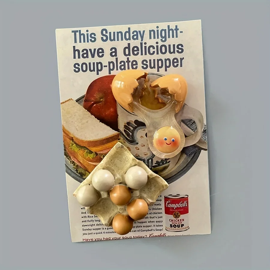 Egg magnetic fiigurines - Image 6