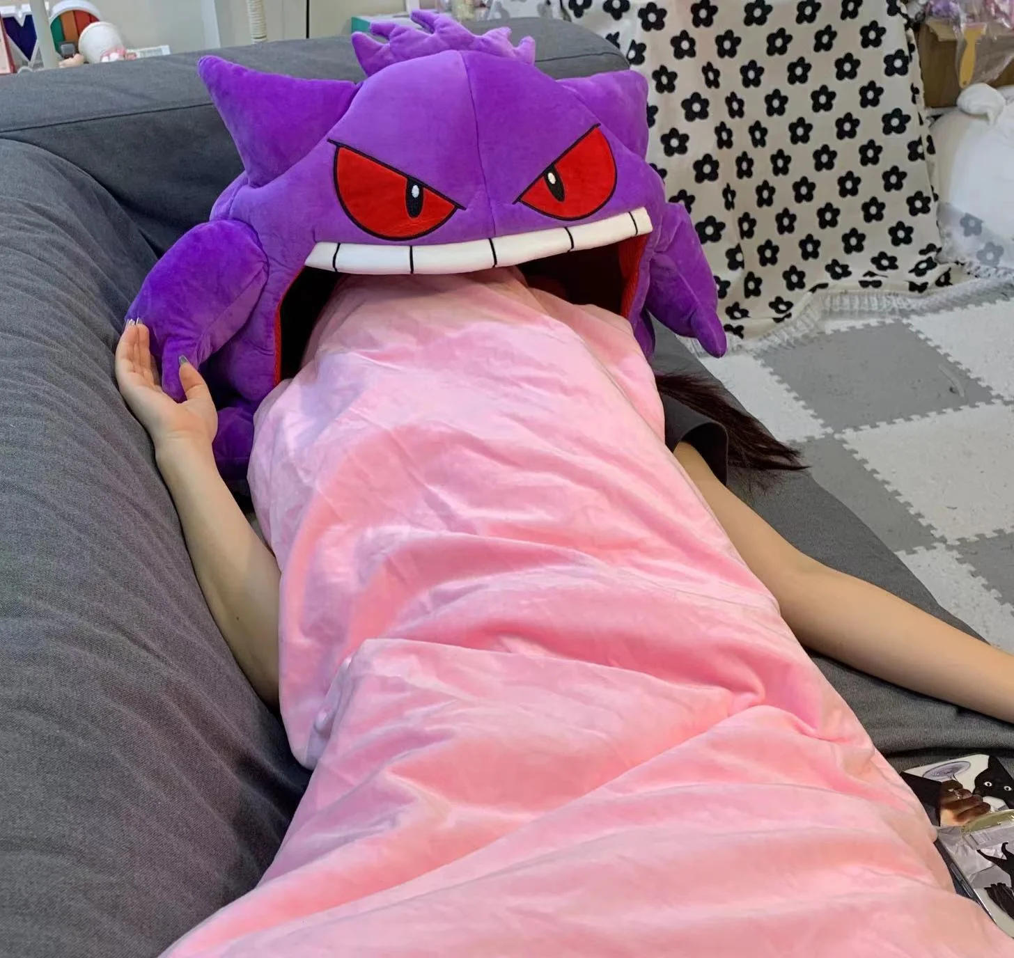 Ghost Tongue Pillow