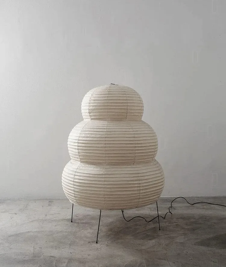 Japanese-style LED Rice Paper Lamp - Image 12