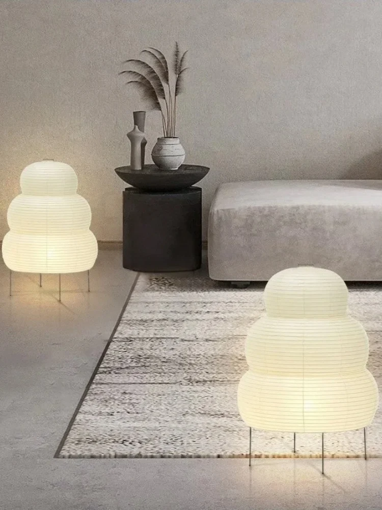 Japanese-style LED Rice Paper Lamp - Image 15