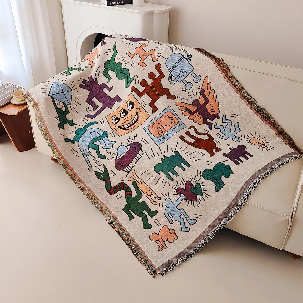Lucky cat sofa blanket tapestry - Image 8