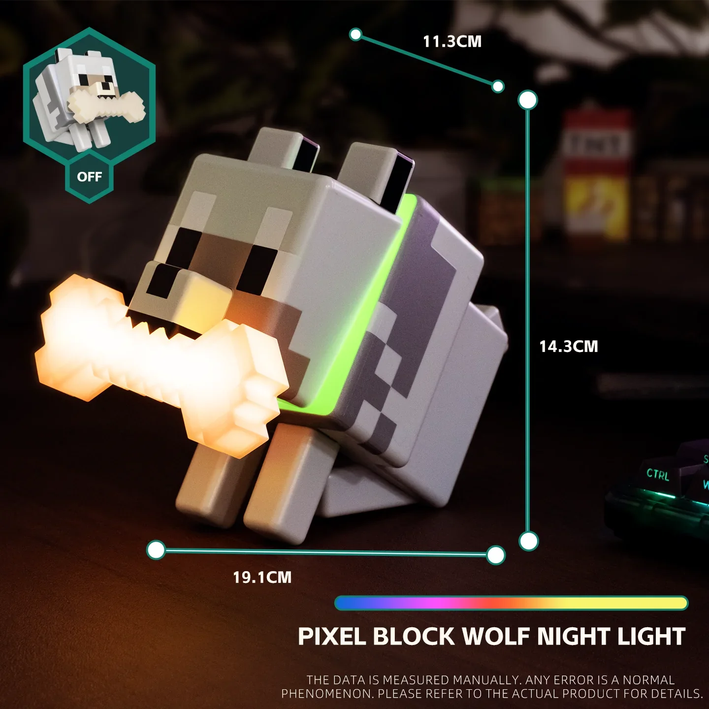 Wolf Dog Night Light - Image 4