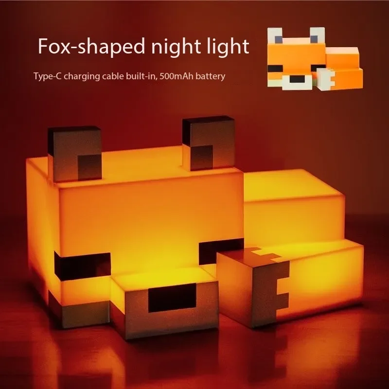 Cute Fox Night Light Lamp
