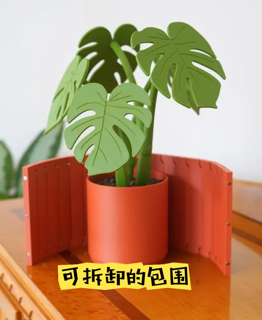 Monstera Plant Coaster Set - Image 6