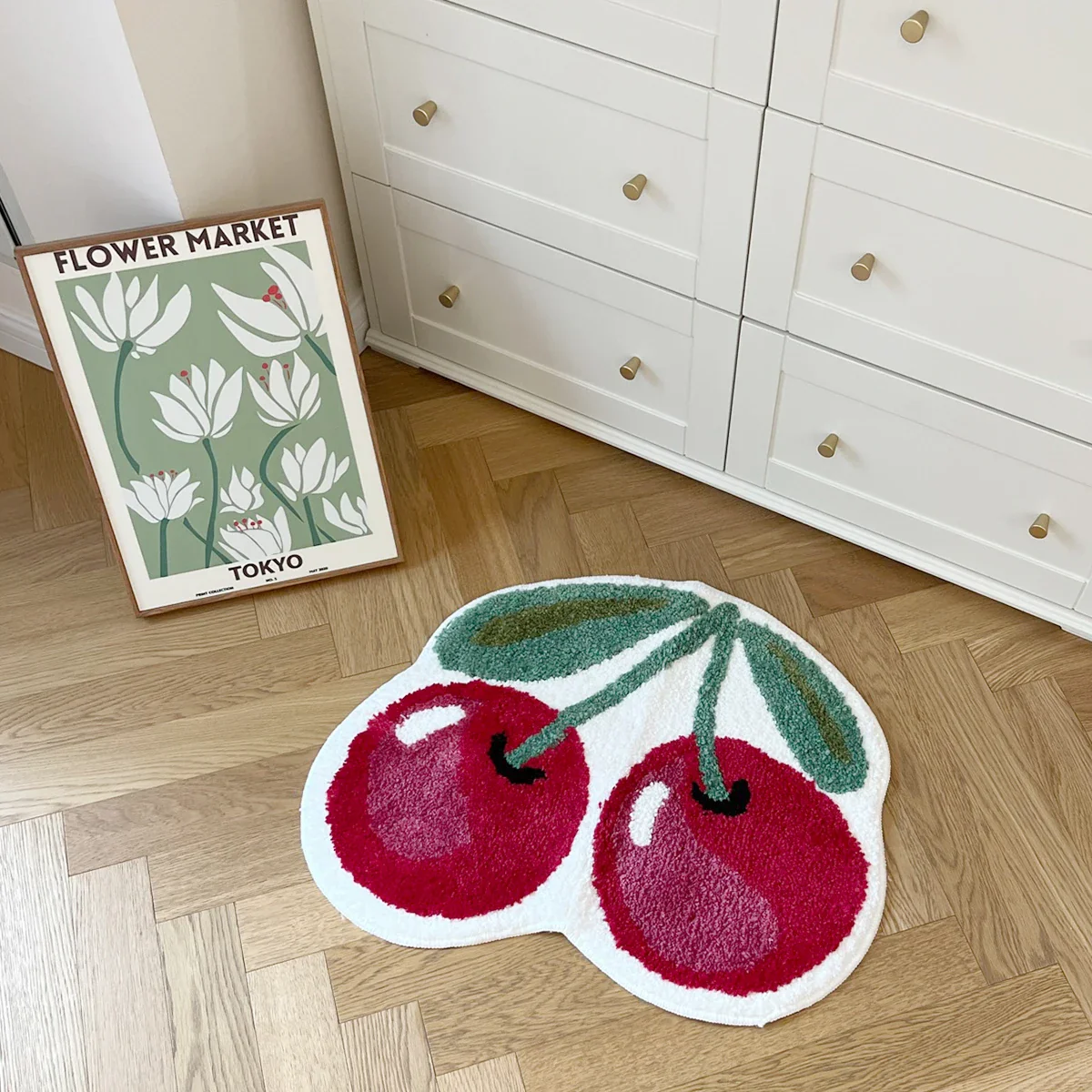 Pink Cherry Tufting Rug - Image 4