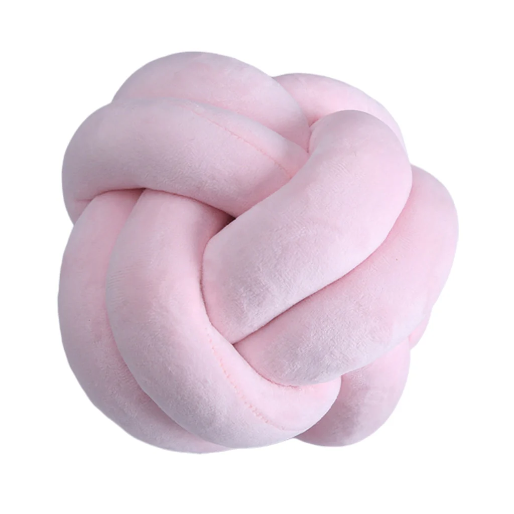 Plush Knot Cushion Pillow - Image 2