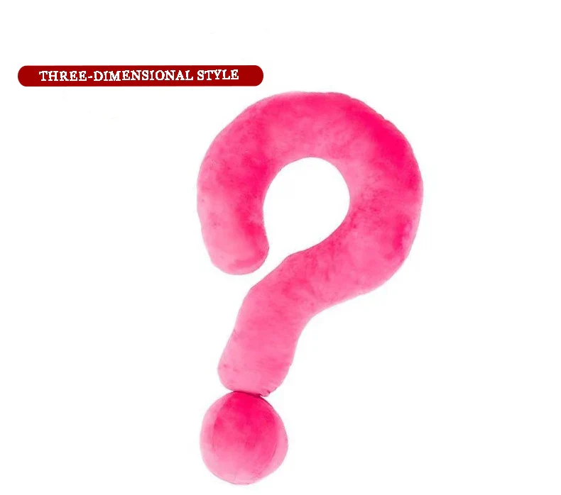 Question Mark Shape Pillow - Image 17