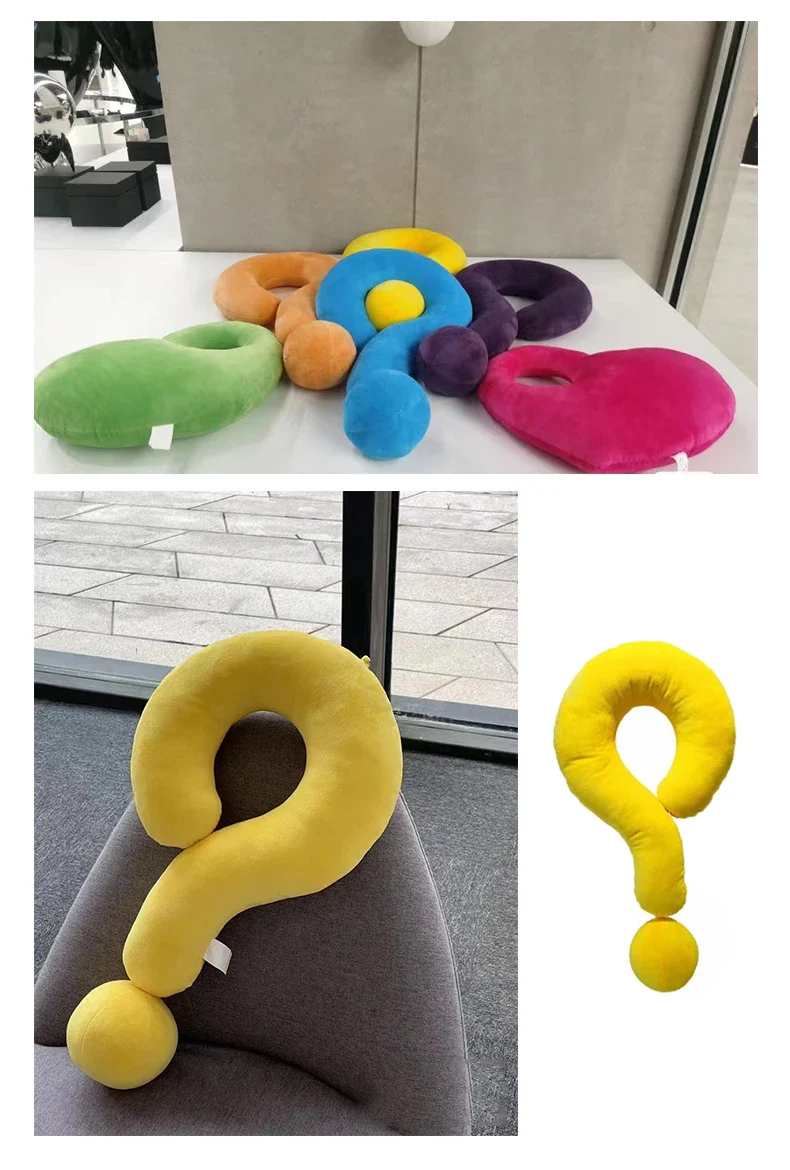 Question Mark Shape Pillow - Image 18
