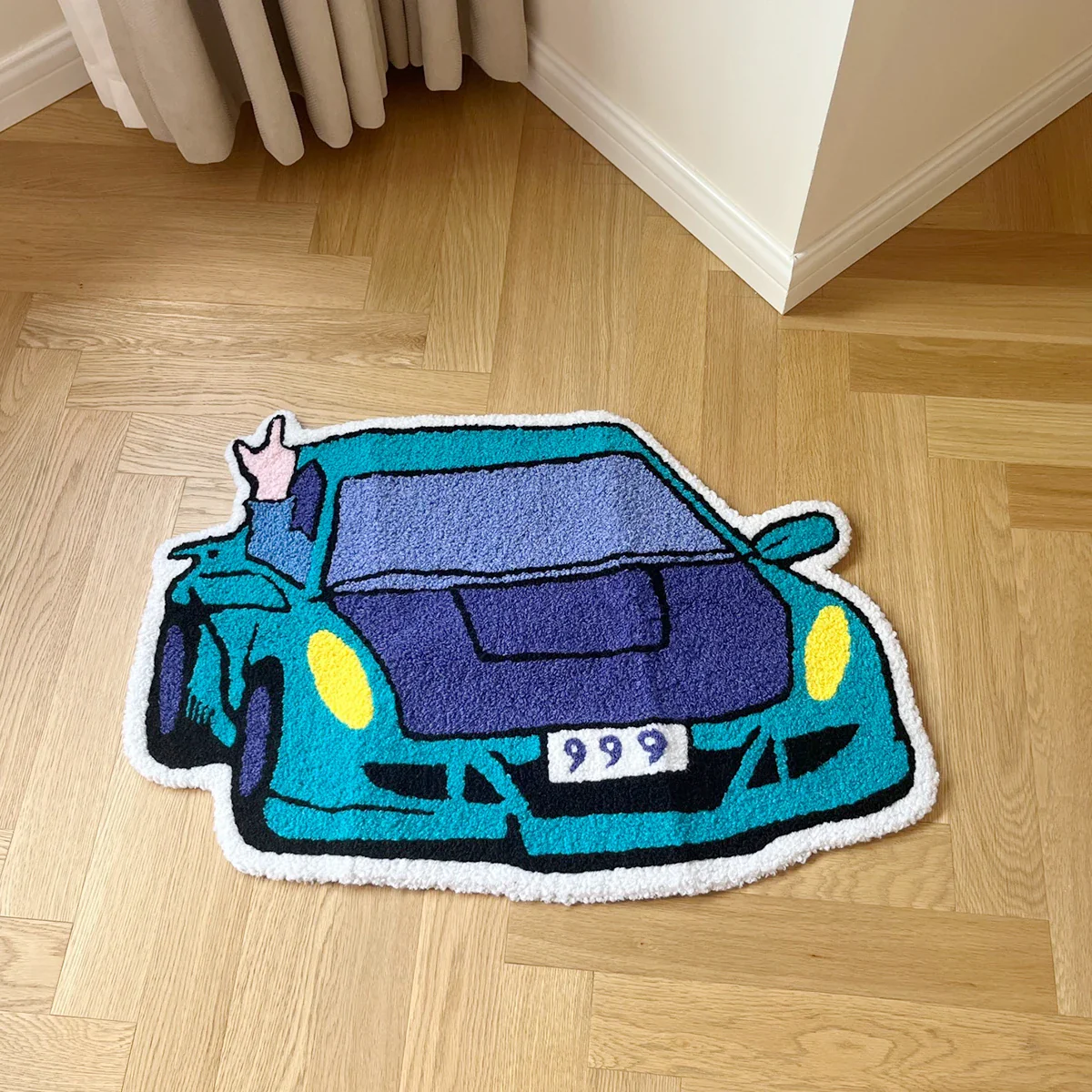 Racing Car Rug