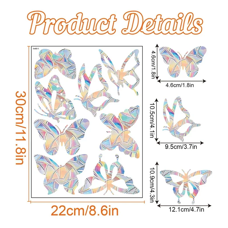 Rainbow Sun Catcher Window Stickers - Image 9