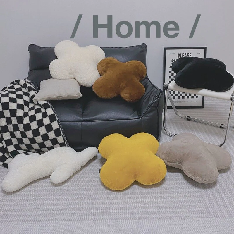 Simple Flower Pillow Sofa Cushion Home - Image 8
