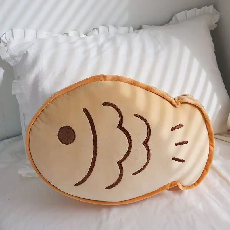 Taiyaki Plush Pillow Japanese Fish-Shaped - Image 3