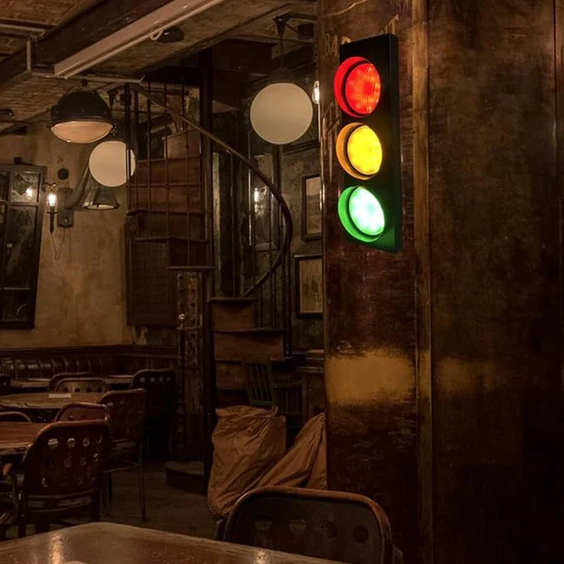 Traffic Light Wall Lamp LED - Image 4