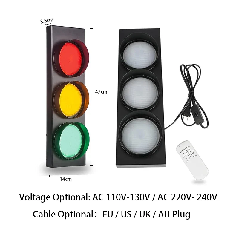 Traffic Light Wall Lamp LED - Image 6