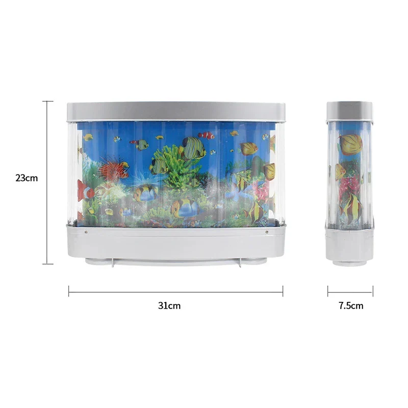 Frutiger Aero Tropical Fish Tank Lamps - Image 14