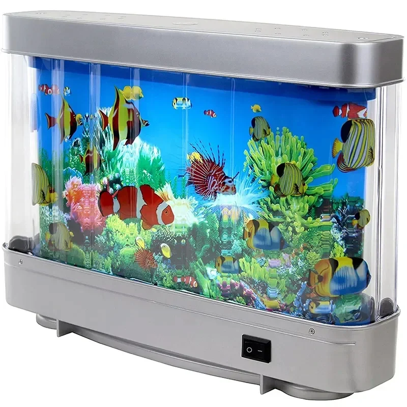 Frutiger Aero Tropical Fish Tank Lamps - Image 6